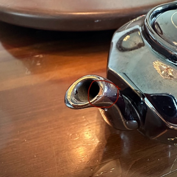 Vintage Personal Size Brown Betty Teapot Made in Japan - Picture 9 of 10